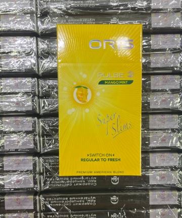 Сигареты Oris Mango Mint Super Slims (Орис Манго Мент Супер Слимс) — изображение 2