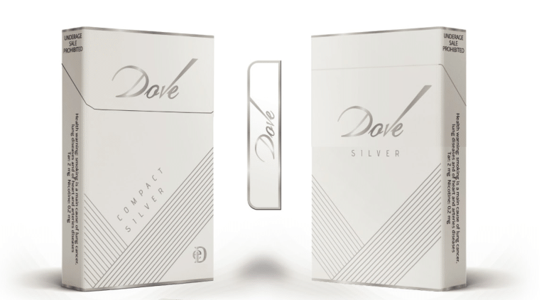 Сигареты Dove Silver Compact (Дав Сильвер Компакт)